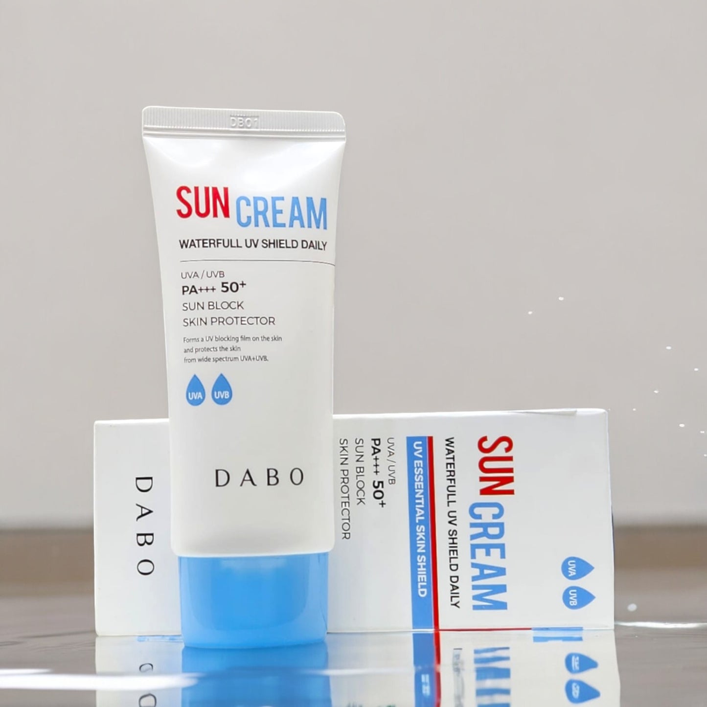 Dabo Sun Cream Waterfull UV Sheild Daily UVA/UVB PA+++ 50+
