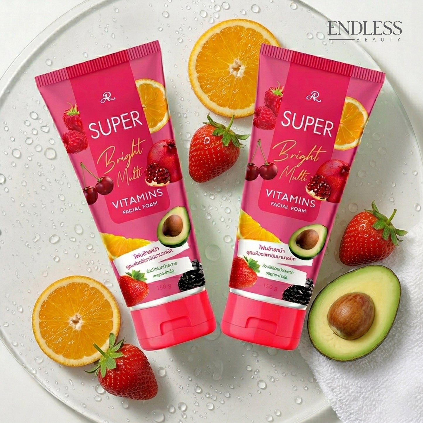 AR Super Bright Multi Vitamins Facial Foam