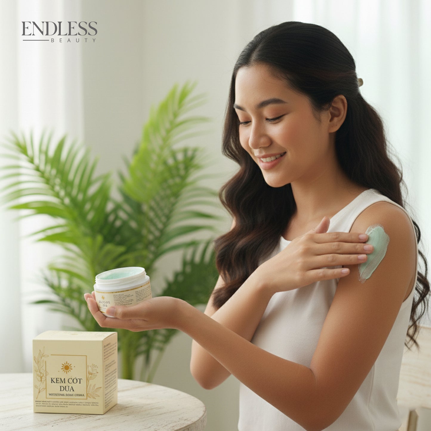 Kem Cot Dua Body Whitening Cream