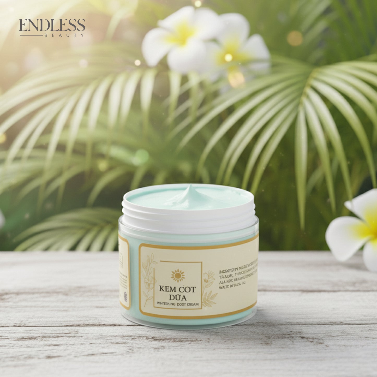 Kem Cot Dua Body Whitening Cream
