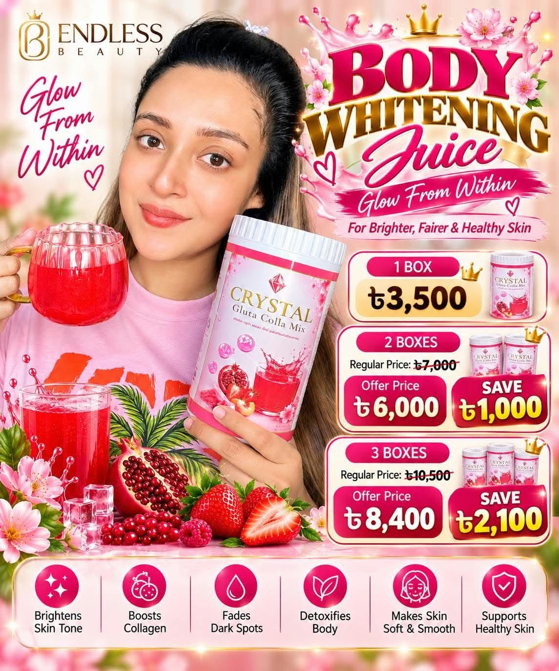 Body Whitening Juice