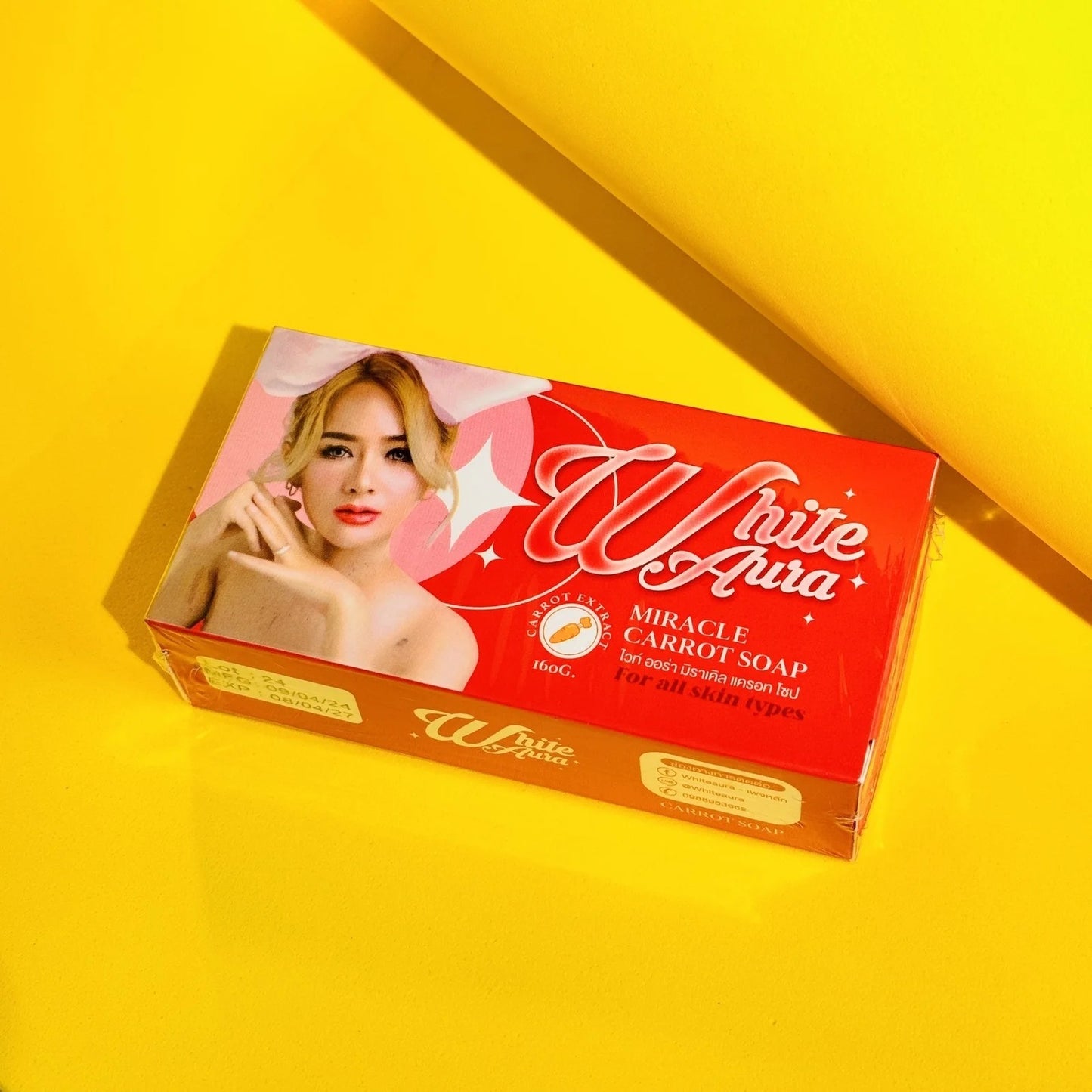 White Aura Extra Miracle Carrot Soap