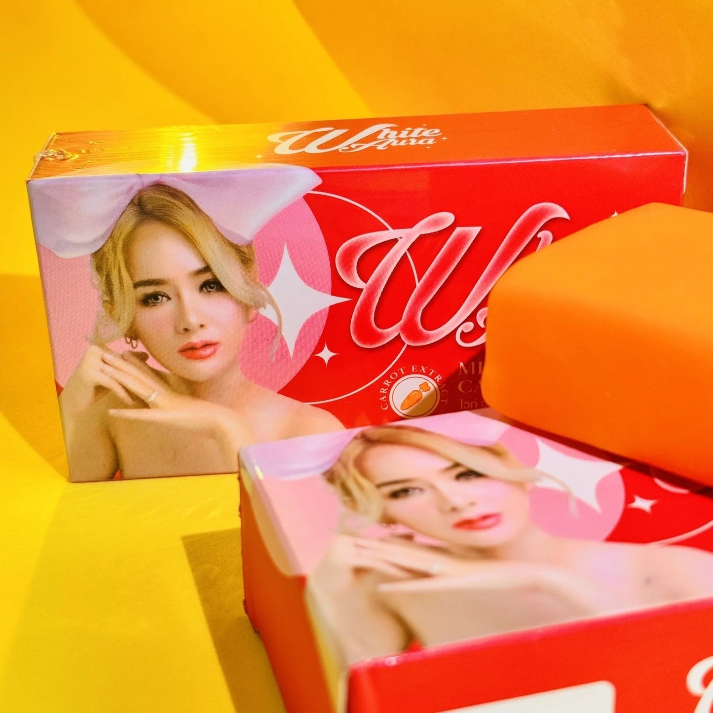White Aura Extra Miracle Carrot Soap