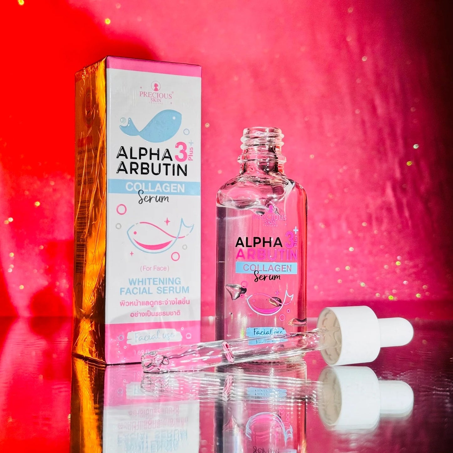 Precious Skin Alpha Arbutin Collagen Whitening Facial Serum