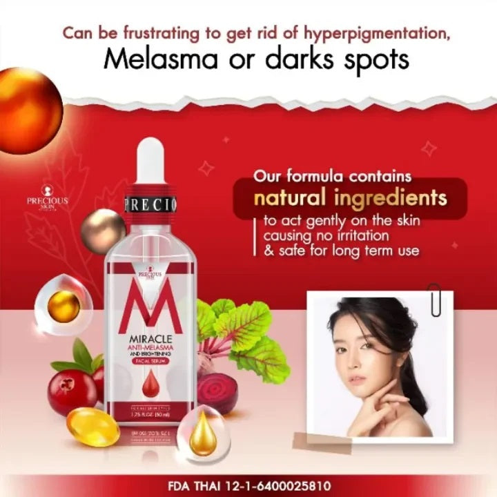 Miracle Anti-Melasma and Brightening Facial Serum