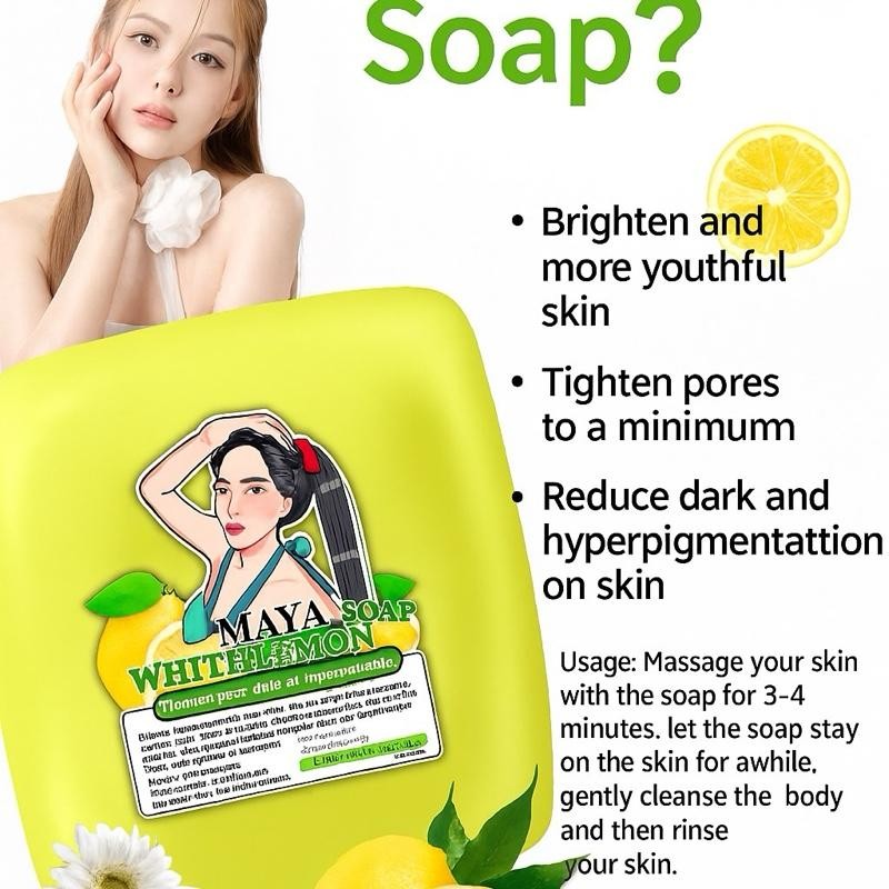 Maya White Lemon Soap