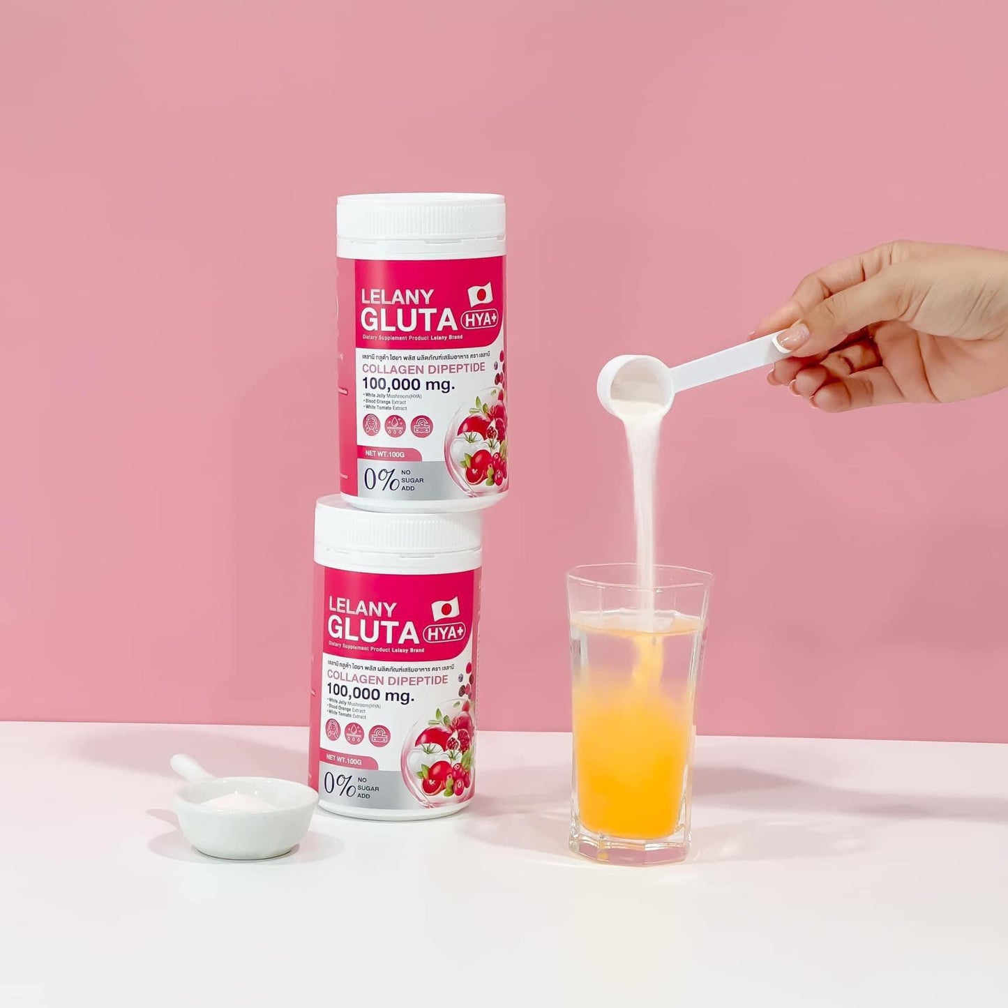 Lelany Gluta HYA+: Collagen Dipeptide 10000mg