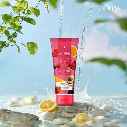 AR Super Bright Multi Vitamins Facial Foam