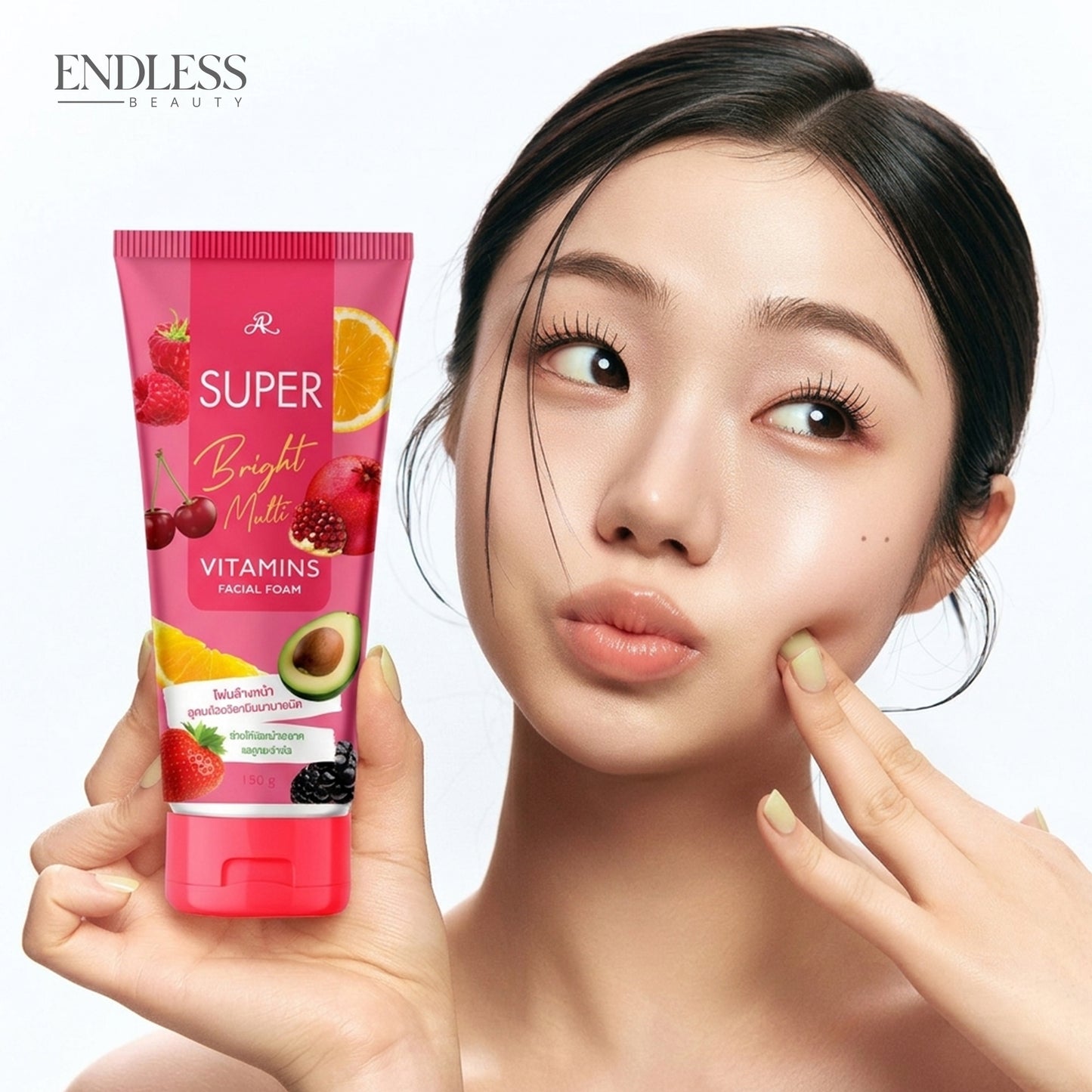 AR Super Bright Multi Vitamins Facial Foam