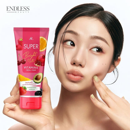 AR Super Bright Multi Vitamins Facial Foam