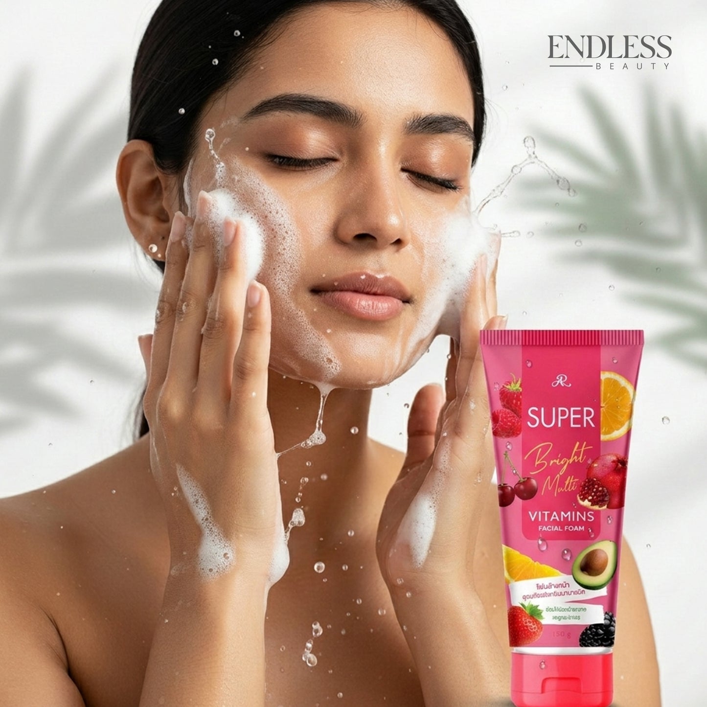 AR Super Bright Multi Vitamins Facial Foam