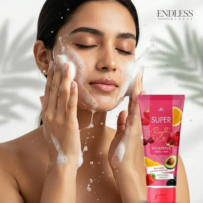 AR Super Bright Multi Vitamins Facial Foam