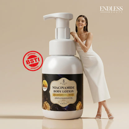 Beauty Ever Niacinamide Body Lotion Glow & Whitening SPF 50