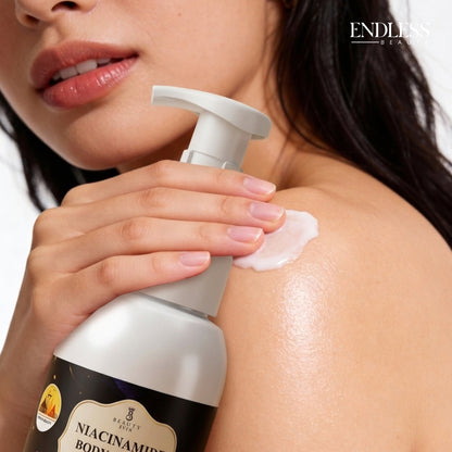 Beauty Ever Niacinamide Body Lotion Glow & Whitening SPF 50