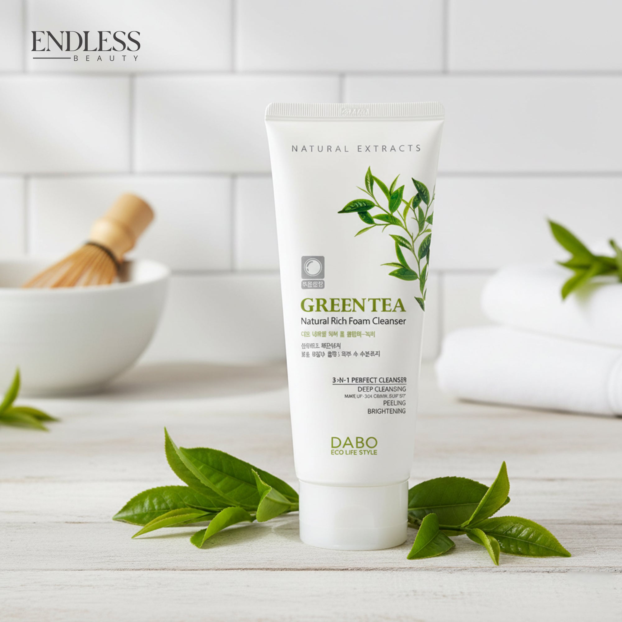 Dabo Green Tea Face Wash – Endless Beauty