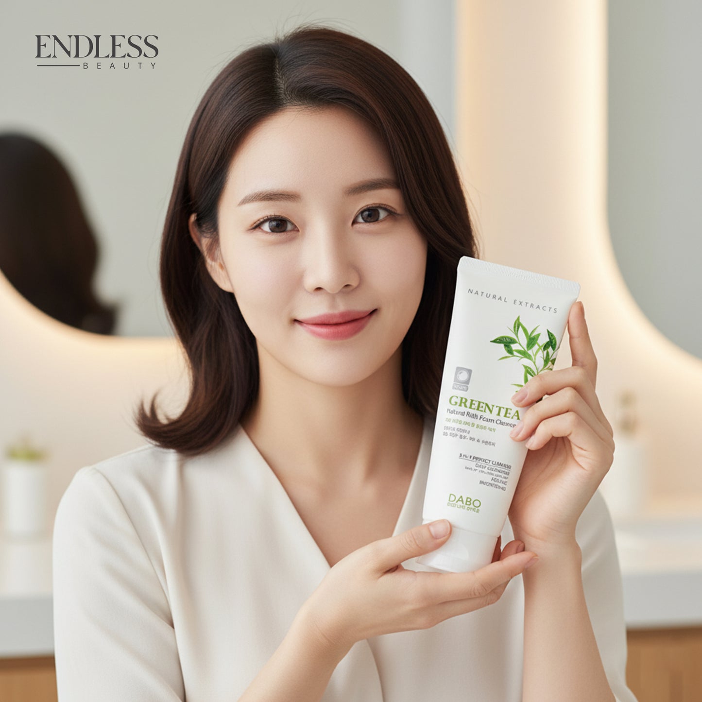 Dabo Green Tea Face Wash