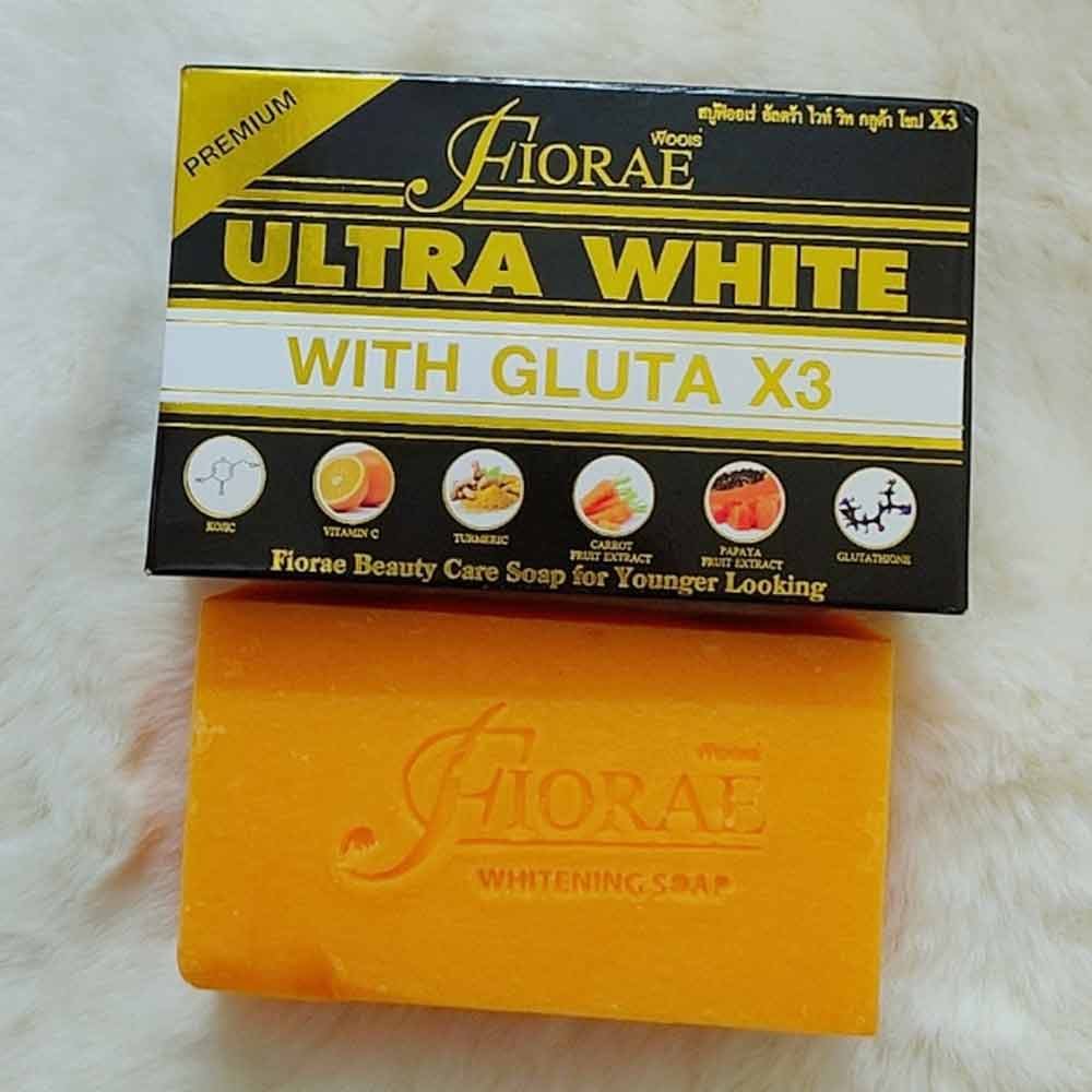 Fiorae Ultra White with Gluta X3 soap