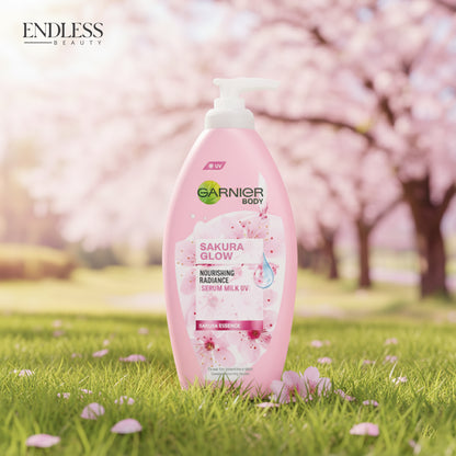 Garnier Sakura Glow Hyaluron Body Serum Lotion