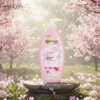 Garnier Sakura Glow Hyaluron Body Serum Lotion