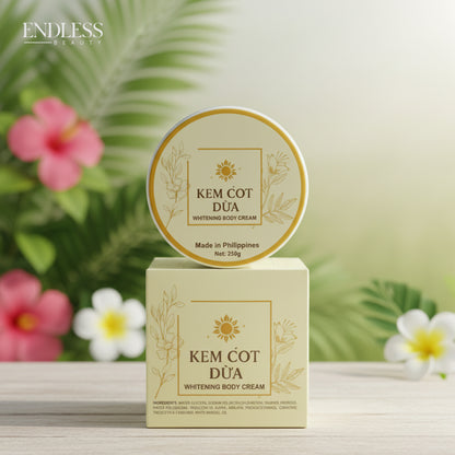 Kem Cot Dua Body Whitening Cream