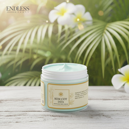 Kem Cot Dua Body Whitening Cream