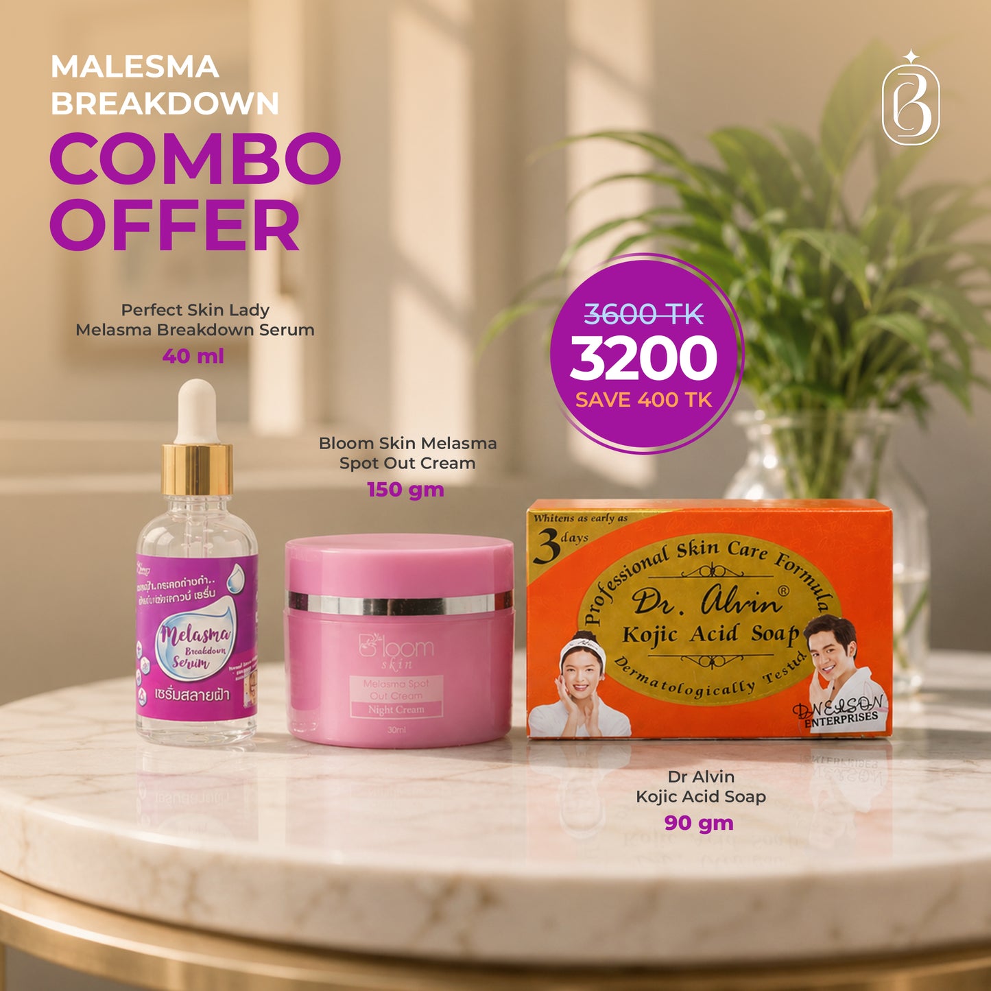 Melasma Breakdown Combo