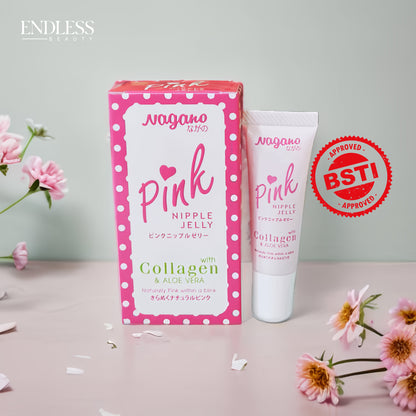 Nagano Pink Collagen Lip and Nipple Jelly