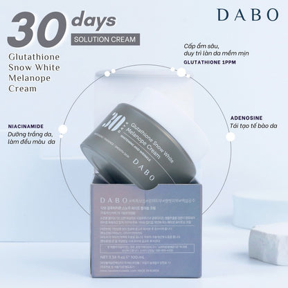 Dabo Glutathione Snow White Melanope Cream