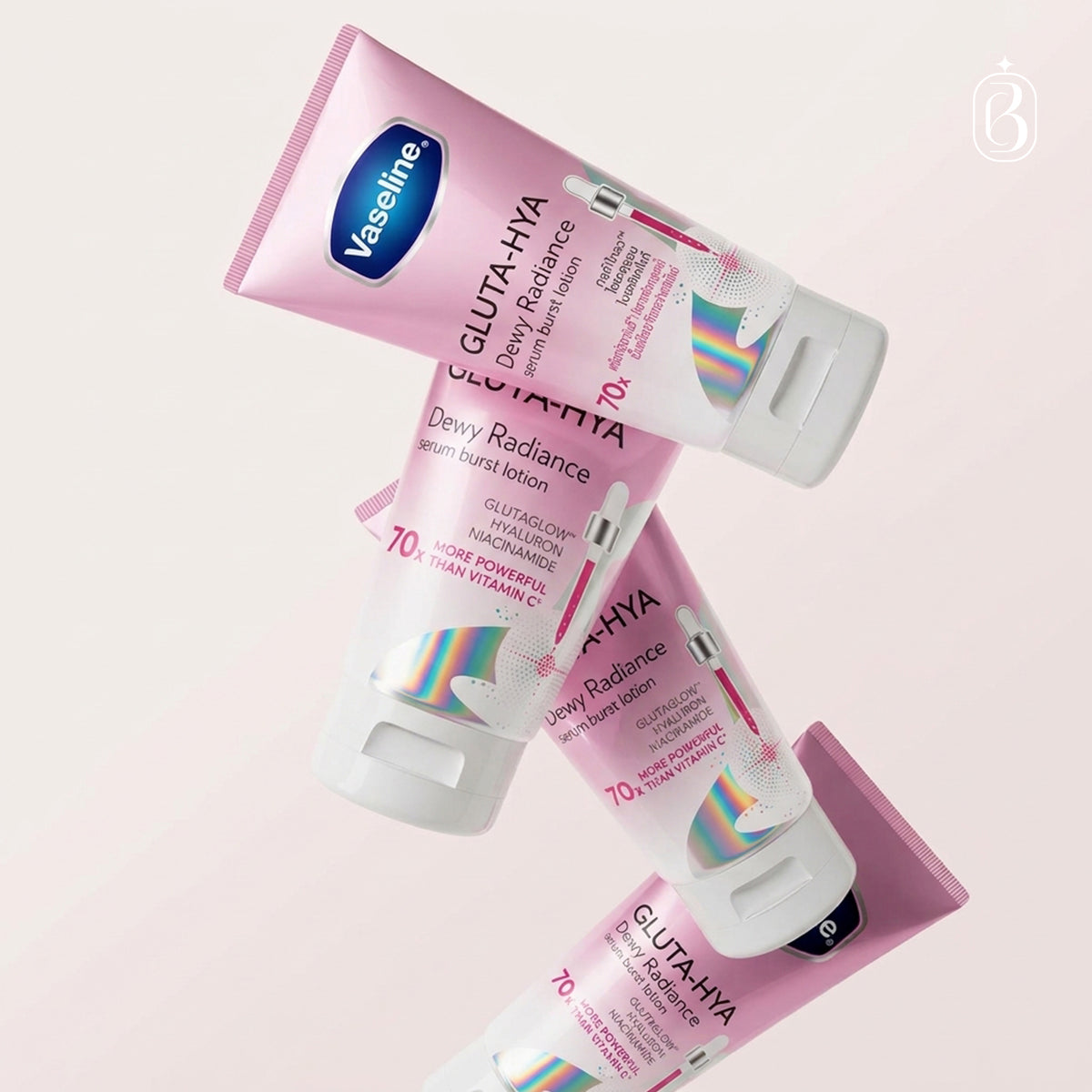 Vaseline Dewy Radiance Serum Burst Lotion product photo